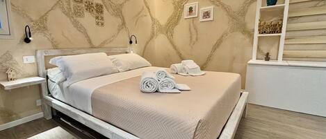 1 chambre, fer et planche Ă repasser, Wi-Fi, draps fournis