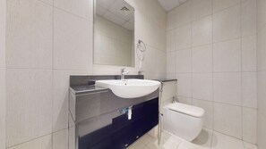 Hair dryer, towels