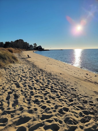 Beach. Tangier Escape, great place get away from it all on Deal Island, MD.