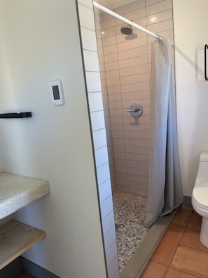 Towels, soap, toilet paper
