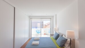 1 bedroom, WiFi (free), bed sheets