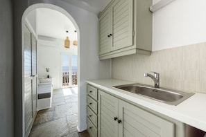 Estúdio superluxo, vista para o mar | Cozinha privada