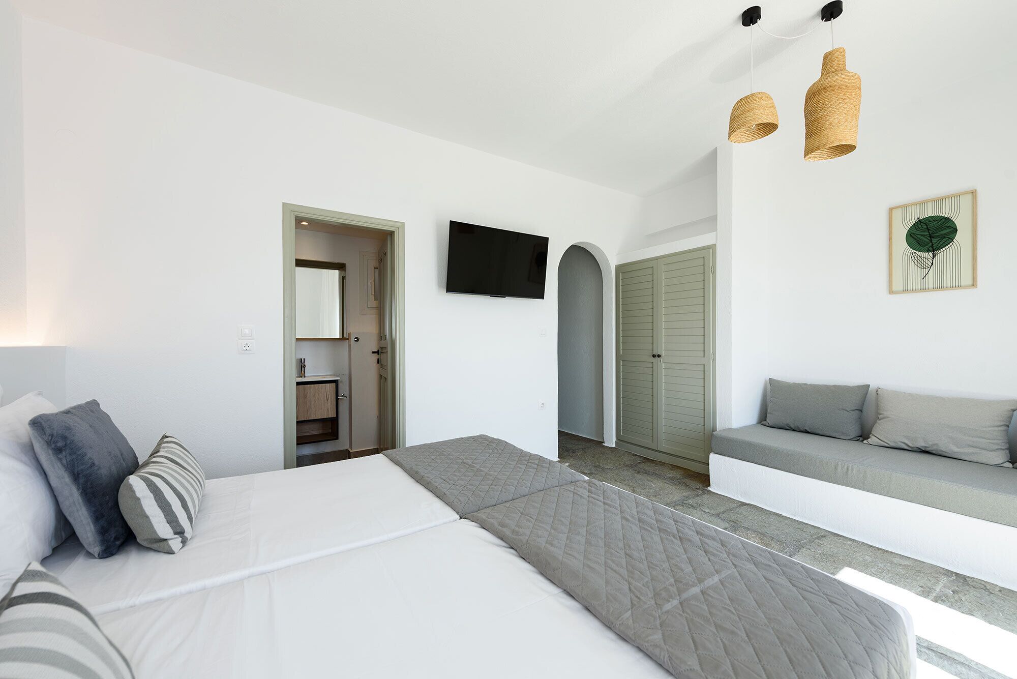 Studio Luxe, vue mer | Coffres-forts dans les chambres, rideaux occultants, Wi-Fi gratuit