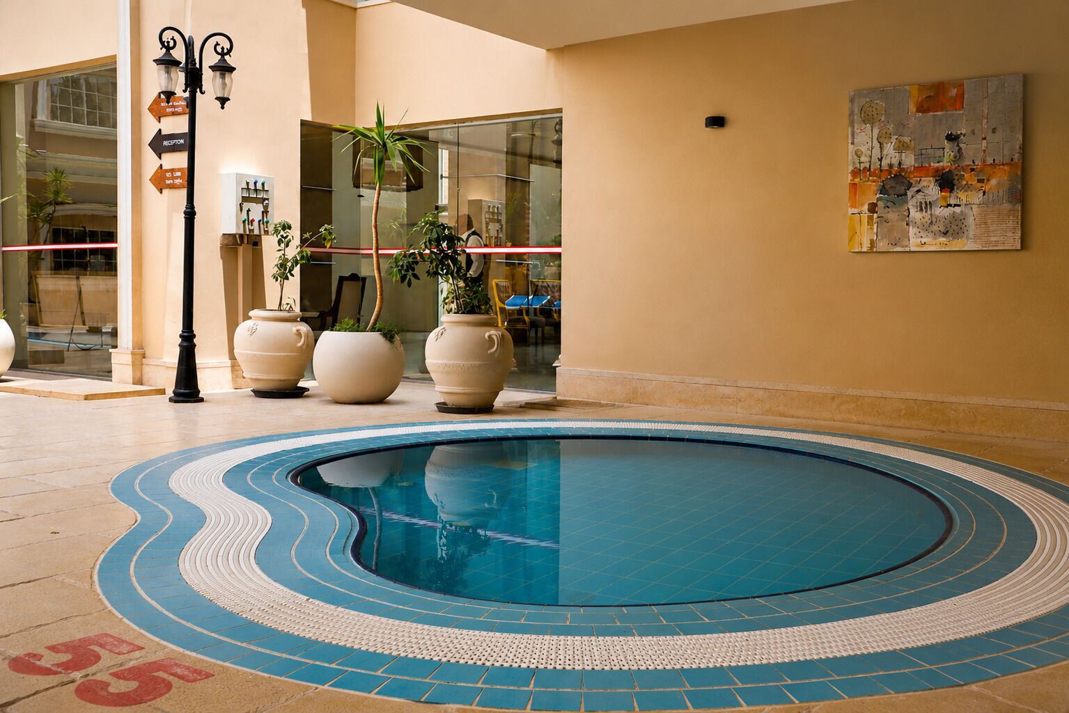 2 piscinas techadas