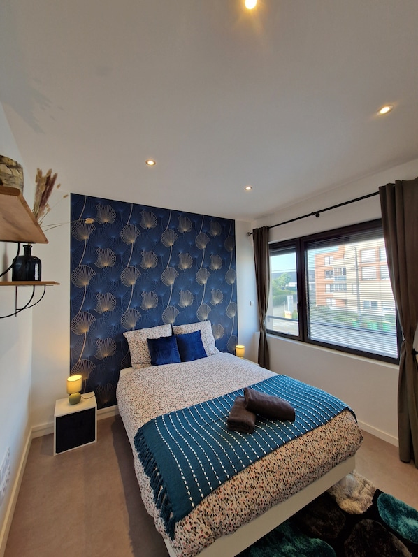 Appartement | 2 chambres, fer et planche Ă repasser