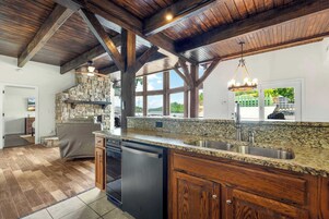 House, Multiple Beds, Patio (Cozy in a Cove) | Interior