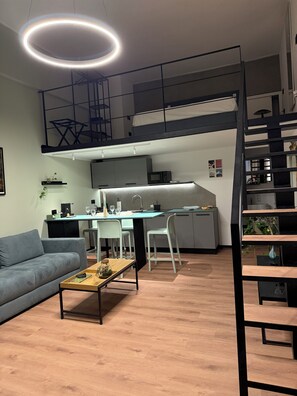 Interior - Aquaviva Suite Verde, very elegant and central 50 sqm apartment (Napoli)