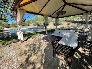 Villa, 5 chambres, fumeur, piscine privée | Terrasse/Patio