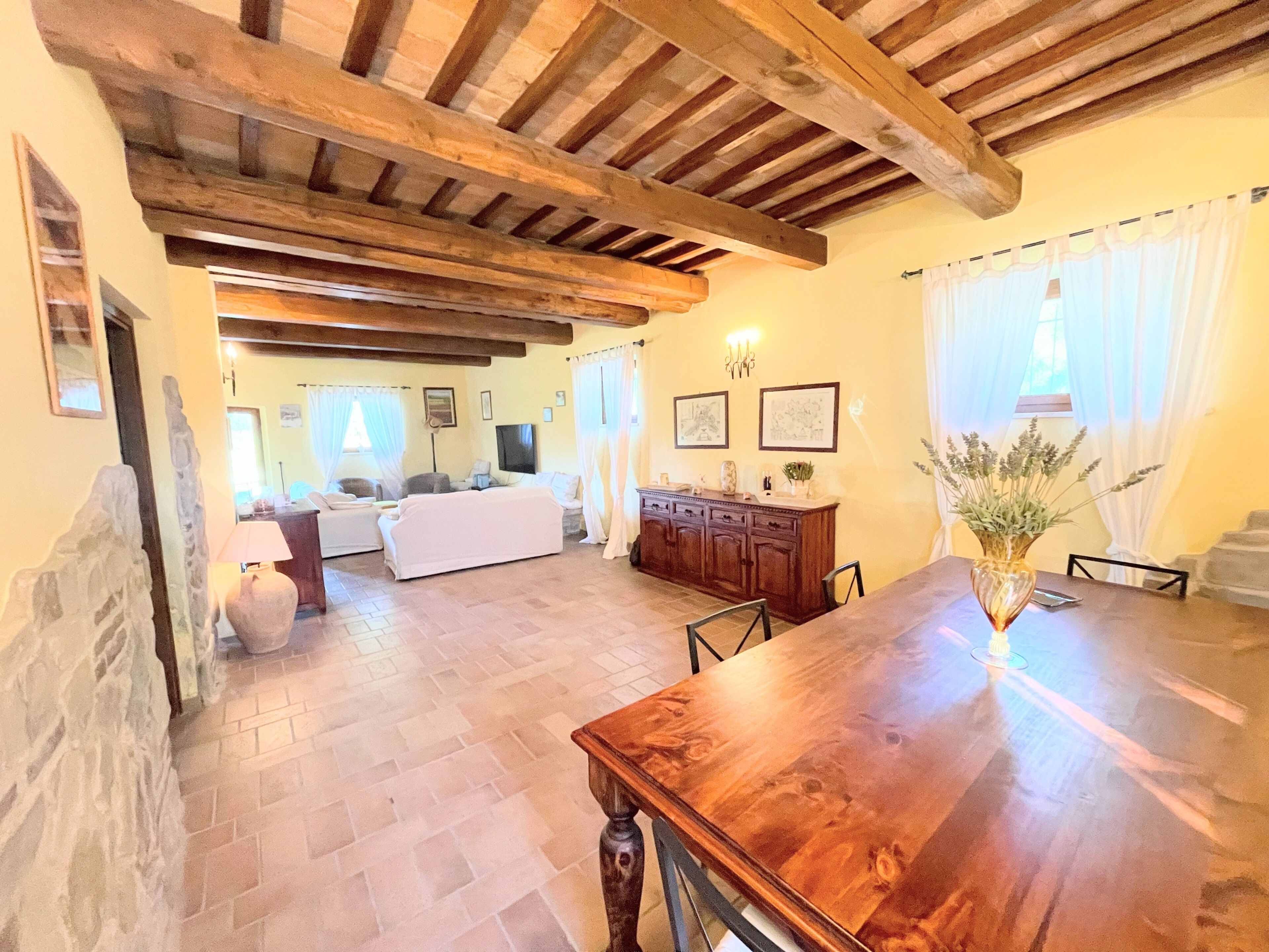 Villa, 5 Bedrooms, Smoking, Private Pool | Living room