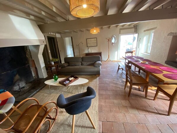 Living area - Les Nids de Galleben - La Villa Landaise (Liposthey)