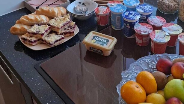 Frokostbuffé er inkludert hver dag