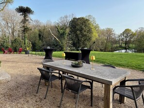 Terrace/patio - Coin de Paix - Château de Launay (Saint-Vincent-sur-Oust)