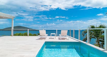 Northside Villa, Pool + Views, Near Magens Bay