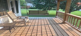 Charming 3-bedroom Country Porch Home with AC, WiFi in Welcoming Town of Dayton