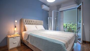 1 habitación, tabla de planchar con plancha, wifi y ropa de cama