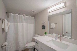 Shower, hair dryer