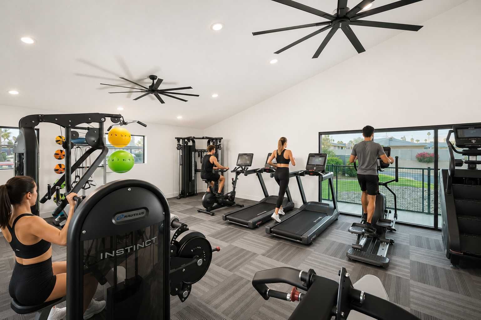 Fitnessbereich