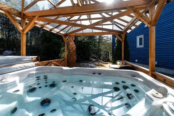 Bubbelpool utomhus