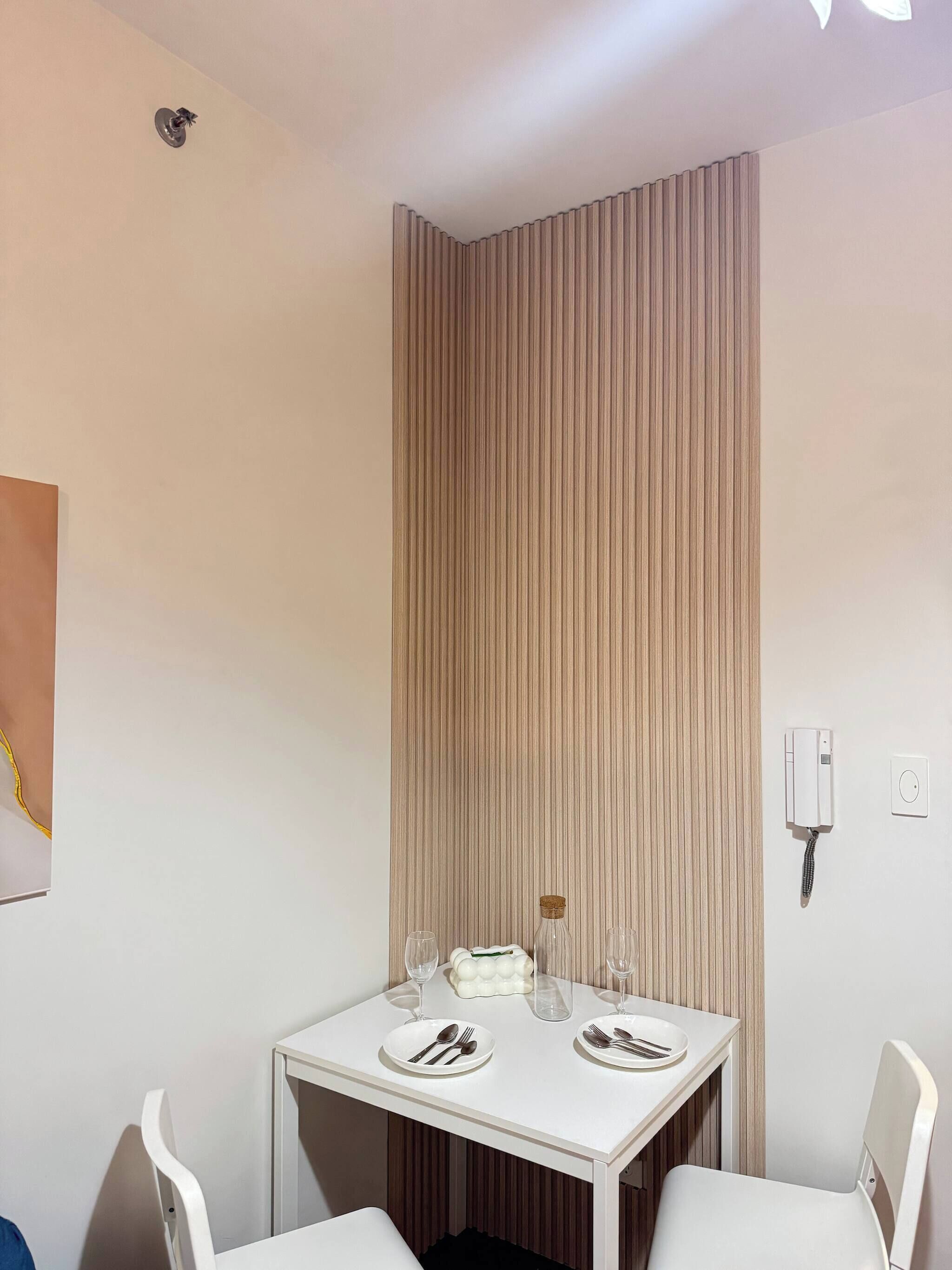Apartment, 1 Schlafzimmer, Stadtblick | Speisen