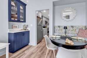 Fridge, microwave, oven, stovetop - Oceanfront 1BR Luxe Bridgewater Suite w/Ocean & Resort Views @ Litchfield Beach (Pawleys Island)