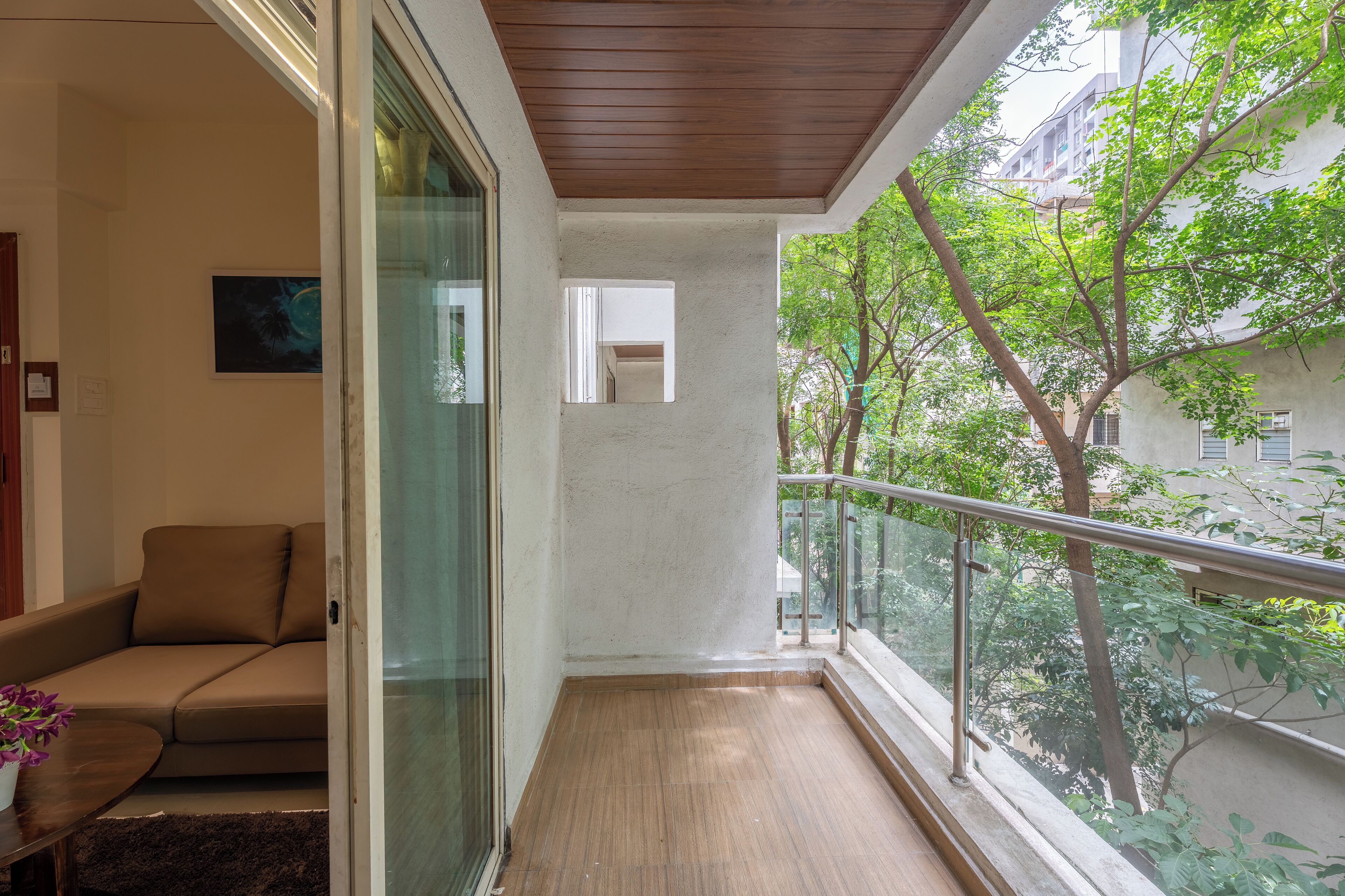 Familien-Studiosuite, Stadtblick | Blick vom Balkon