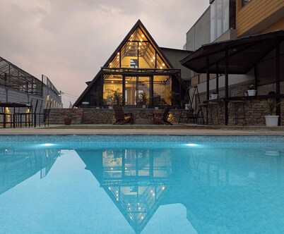 Methlang Villa I Private Pool Villa in Pokhara, Pokhara - A Pipal Tree Property