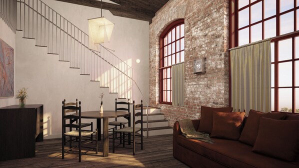 Loft Suite | 客房內保險箱、遮光布/窗簾、熨斗/熨衣板、免費無線上網