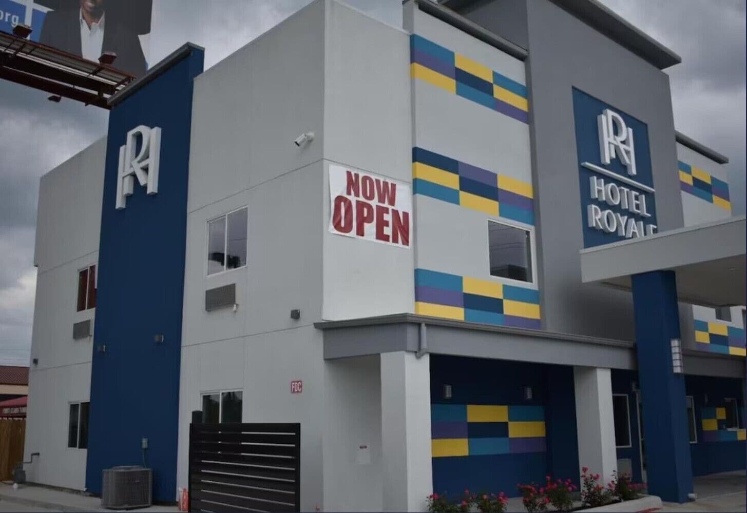 Entrée de l’hébergement