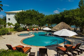 Pool - 2BR 321: King/Queen Beds, Pool, Hot Tub, Sleeps 4 (Placencia)