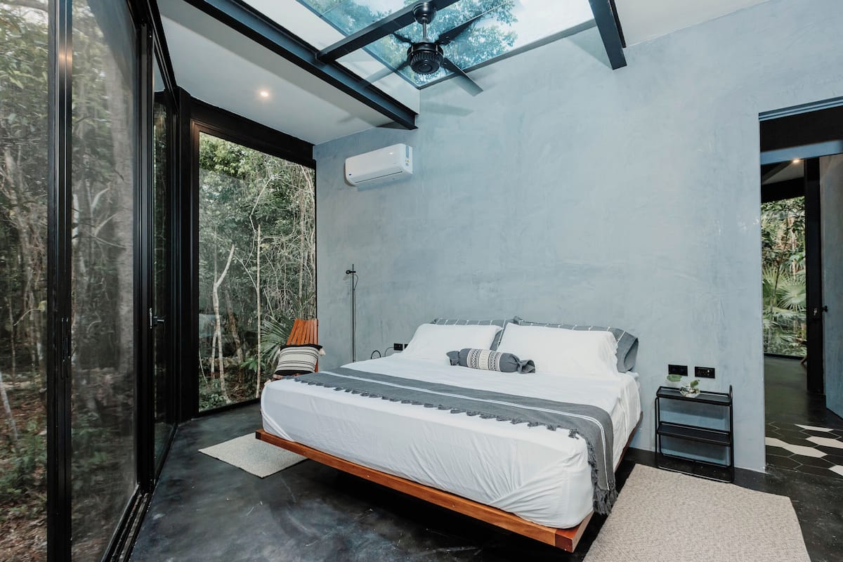 Bungalow, 2 slaapkamers, uitzicht op tuin | Luxe beddengoed, gratis wifi, beddengoed