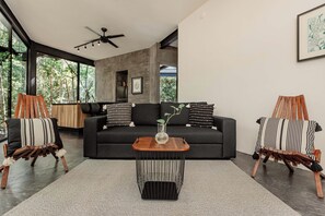 ดีลักซ์วิลล่า, 2 ห้องนอน, วิวสวน (3) | บริเวณนั่งเล่น