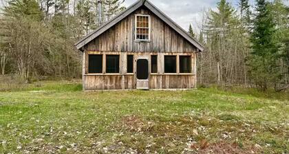 Charming cabin with AC in Burnham - Perfect getaway.