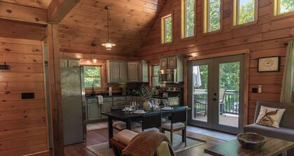 Stone Beach Access | Cabin with a Fire Pit Glow