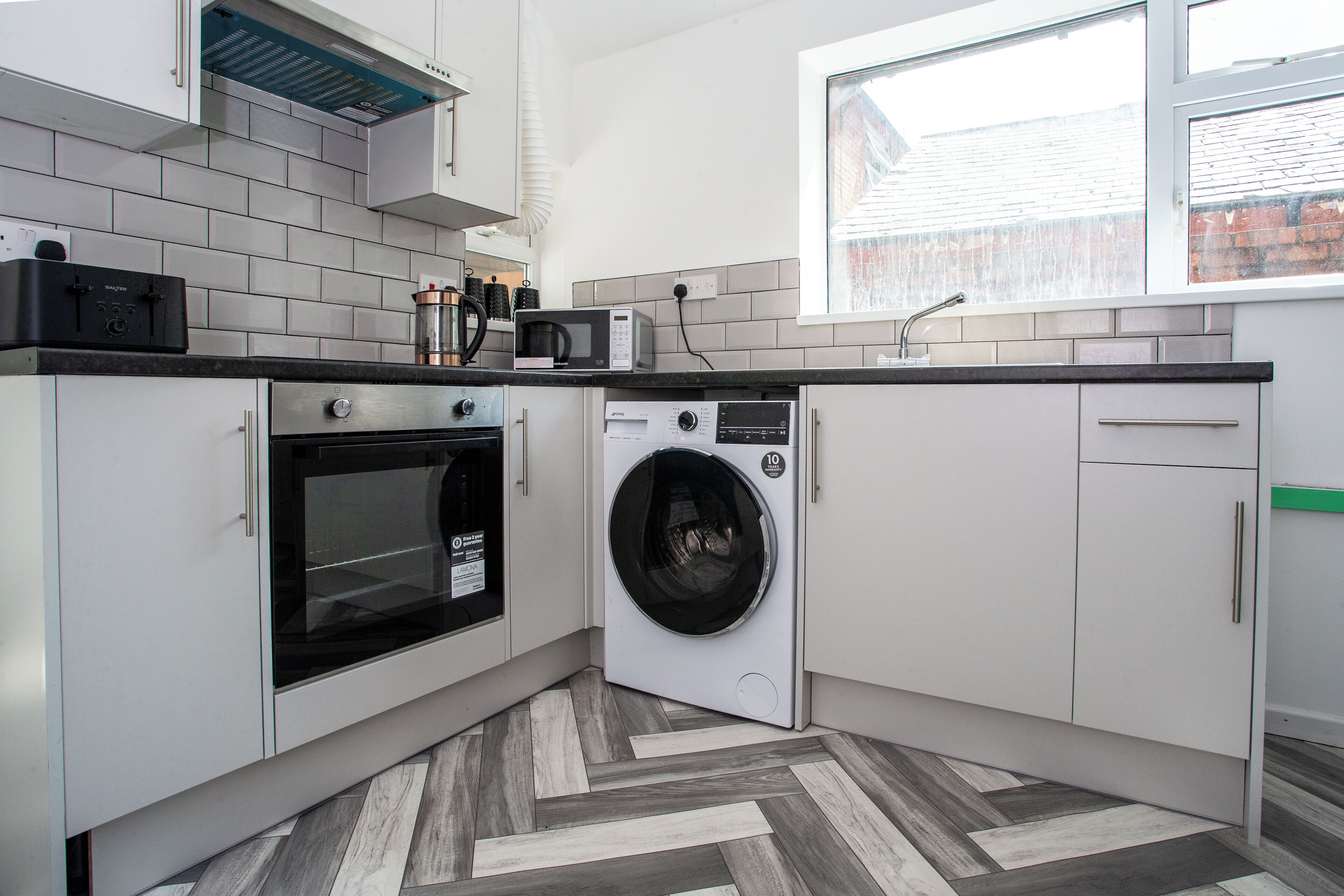 Microwave, oven, stovetop