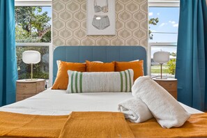 6 soveværelser, skrivebord, strygejern/strygebræt, Wi-Fi