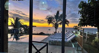 Oceanfront Luxury Villa with Infinity Pool and Private Beach