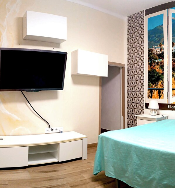 1 bedroom, travel crib, free WiFi, bed sheets