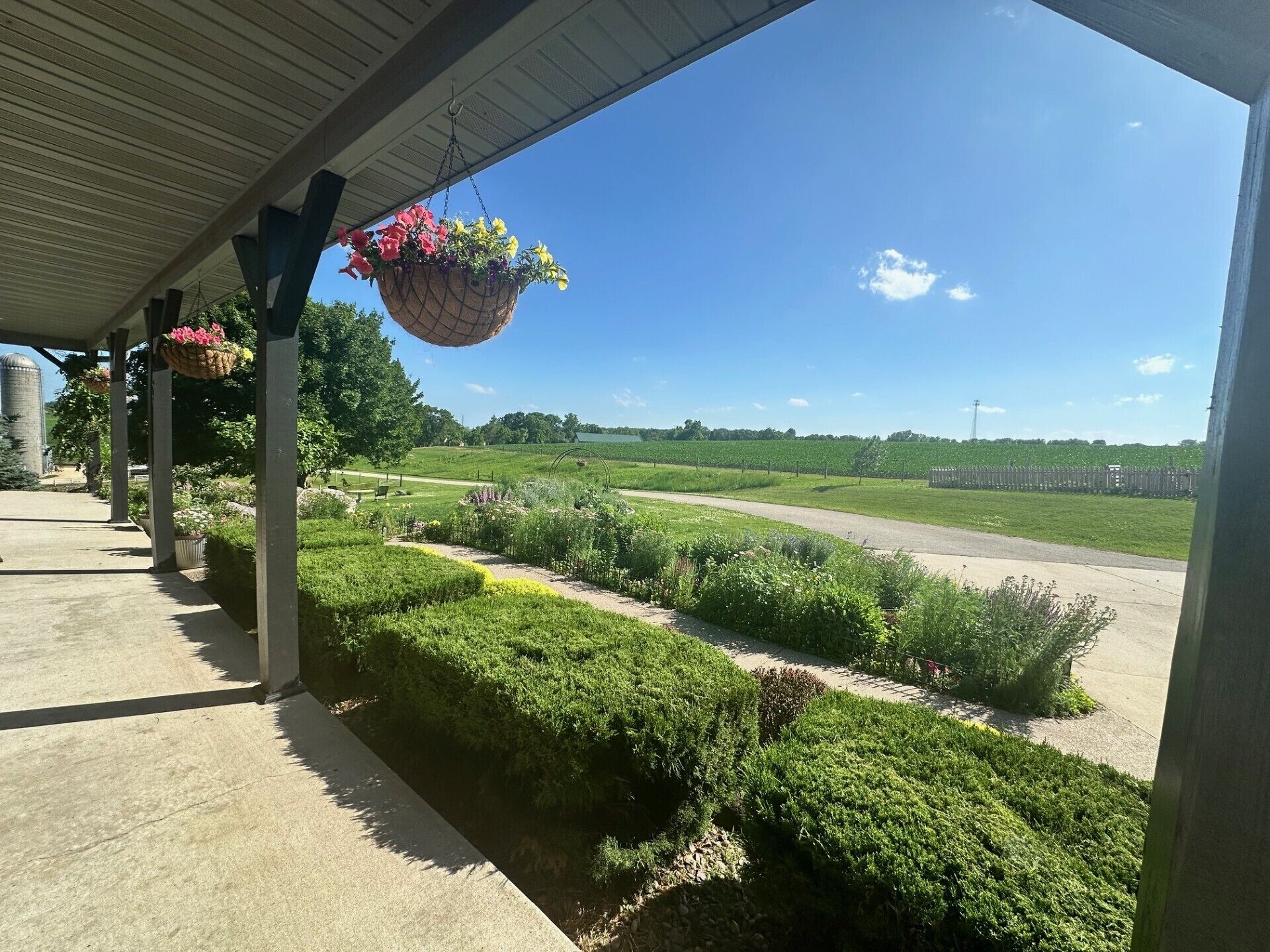 Enceinte de l’hébergement