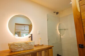 Towels, soap, toilet paper