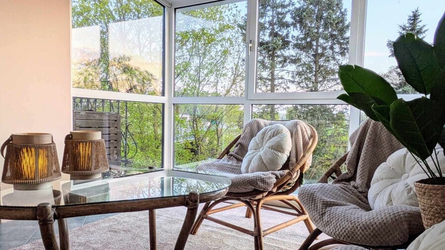 Apartment With River View, Sauna, Boat