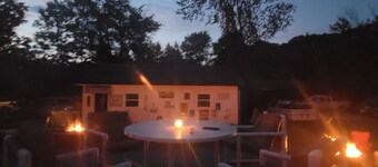 1-bed on 1 acre complete remodel. Cabin like interior....unique.