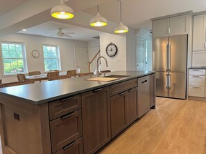 Fridge, microwave, oven, stovetop - Coastal Retreat Near Beach w/ Ocean Views ! (Harpswell)