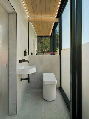 Douche, shampoing