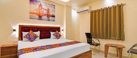 Chambre Prestige | Draps en coton égyptien, literie de qualité, coffre-fort