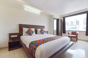 Egyptian cotton sheets, premium bedding, in-room safe, free WiFi - Fabhotel The Grand Manmuralidhar (Jaipur)