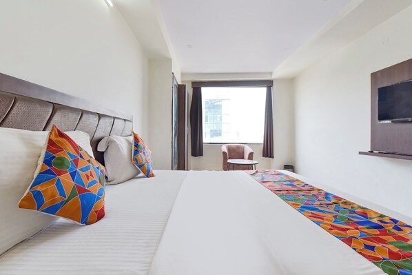 Habitación Premium | Sábanas de algodón egipcio y ropa de cama de alta calidad 