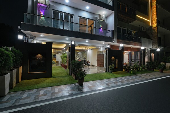 Entrada de l'allotjament