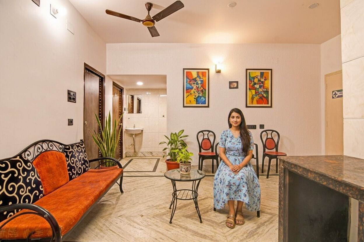 Lobby sitting area