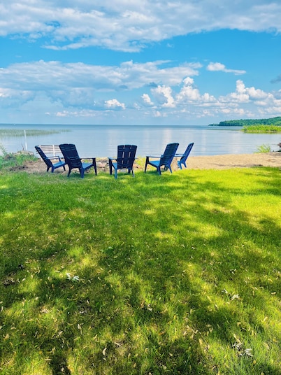 Lakefront Cabin on Mille Lacs: Dock, Sandy Beach, Casino & Boat Launch nearby!