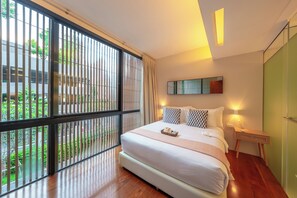 Egyptian cotton sheets, premium bedding, Select Comfort beds - Umi villa Pattaya  (Pattaya)